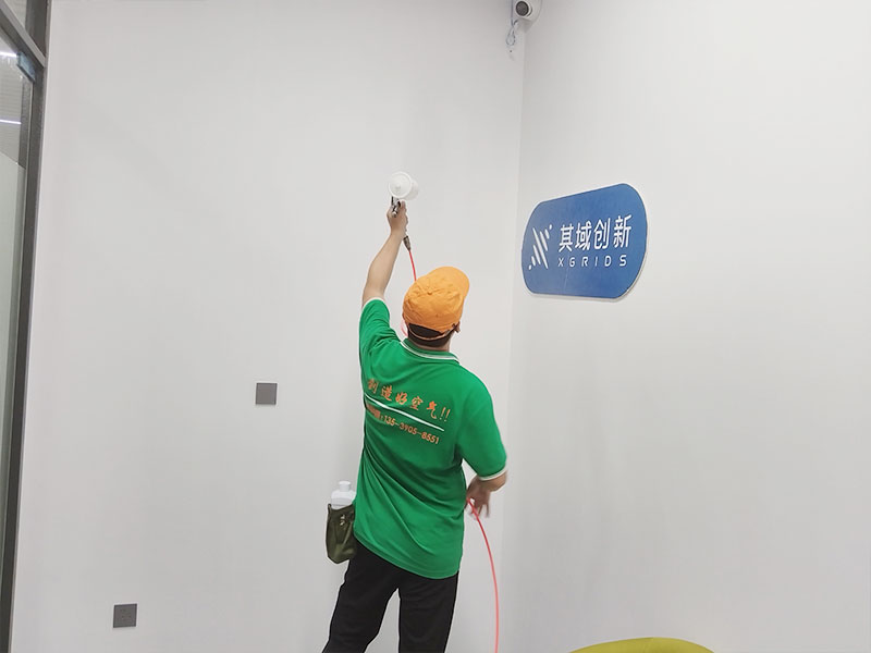 深圳其域创新办公室除甲醛施工